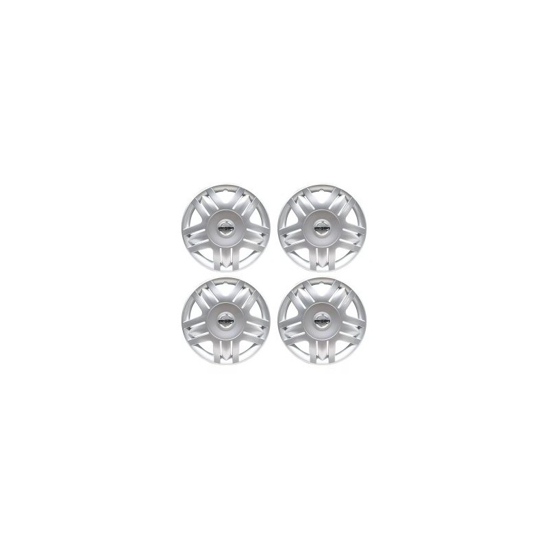 4 Tapones Polveras Platina Original Nissan 2002-2012