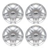 4 Tapones Polveras Platina Original Nissan 2002-2012