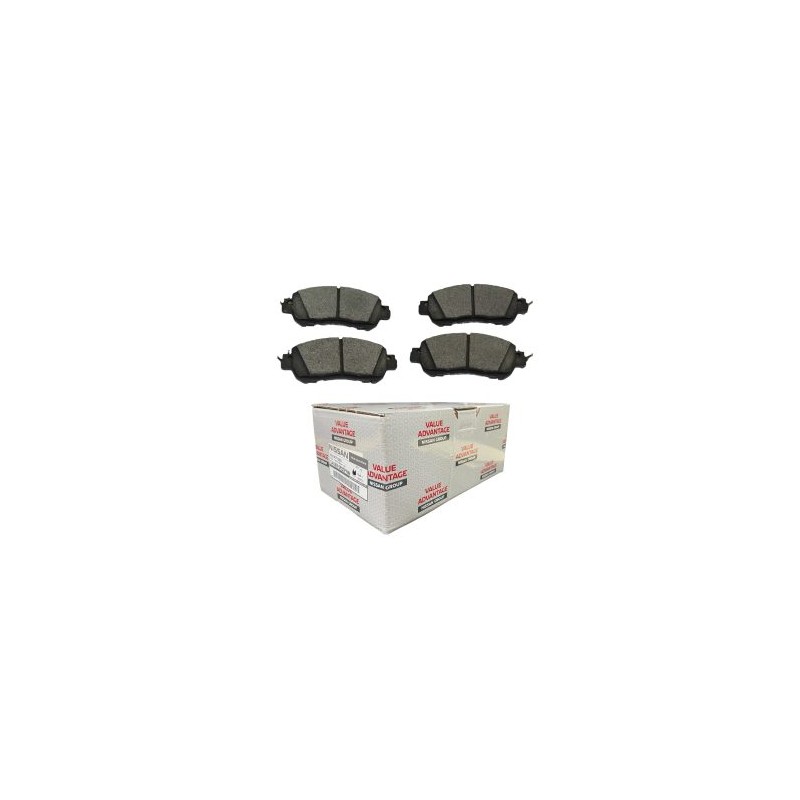 Kit Balatas Delanteras Y Traseras Nissan Versa N18 2020-2023