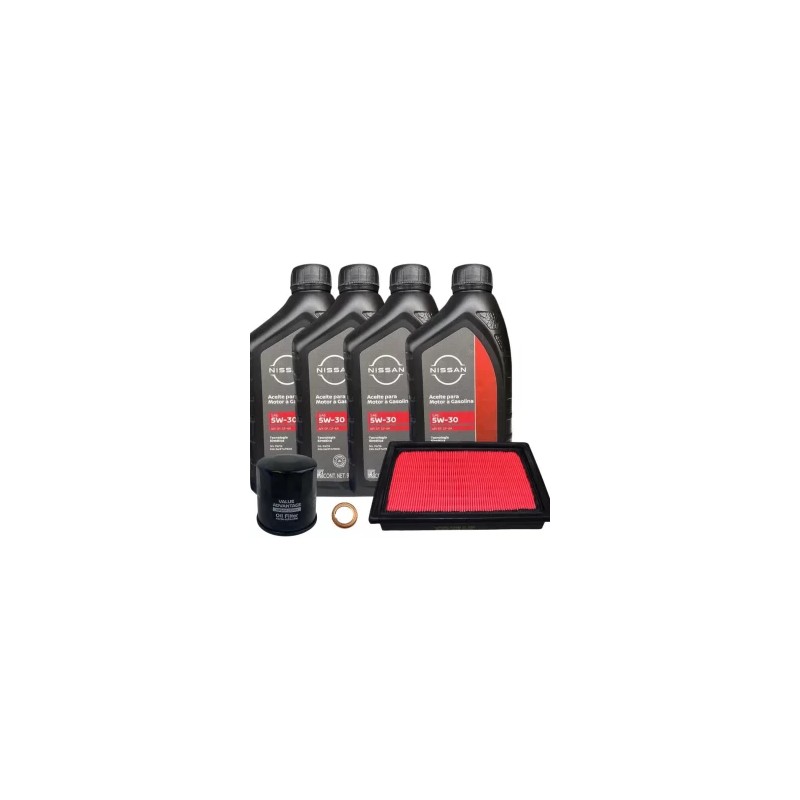 Cambio De Aceite Sintetico 5w30 Y Filtros Nissan Sentra 2012-2019