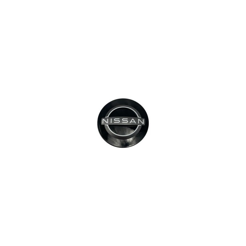 4 Tapones Negro Centro Rin Aluminio Orig Nissan 2007-2019
